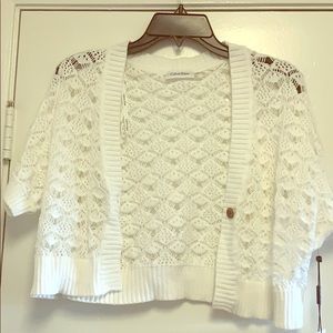 Calvin Klein top white